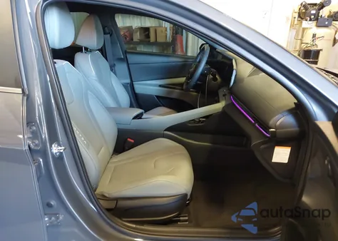 2025 Hyundai Elantra Hybrid Limited из США, поврежденный, VIN KMHLN4DJ3SU130502